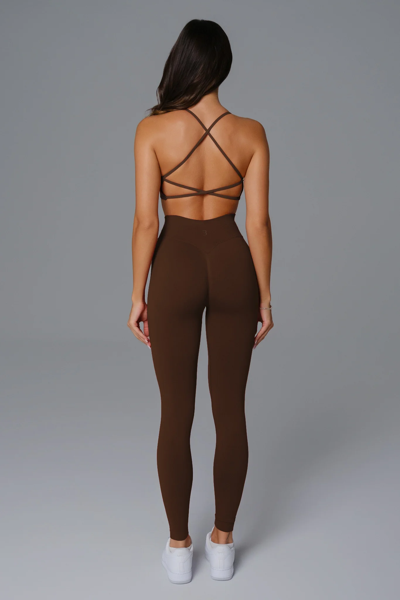 Briana Leggings - Dark Brown - Image 3