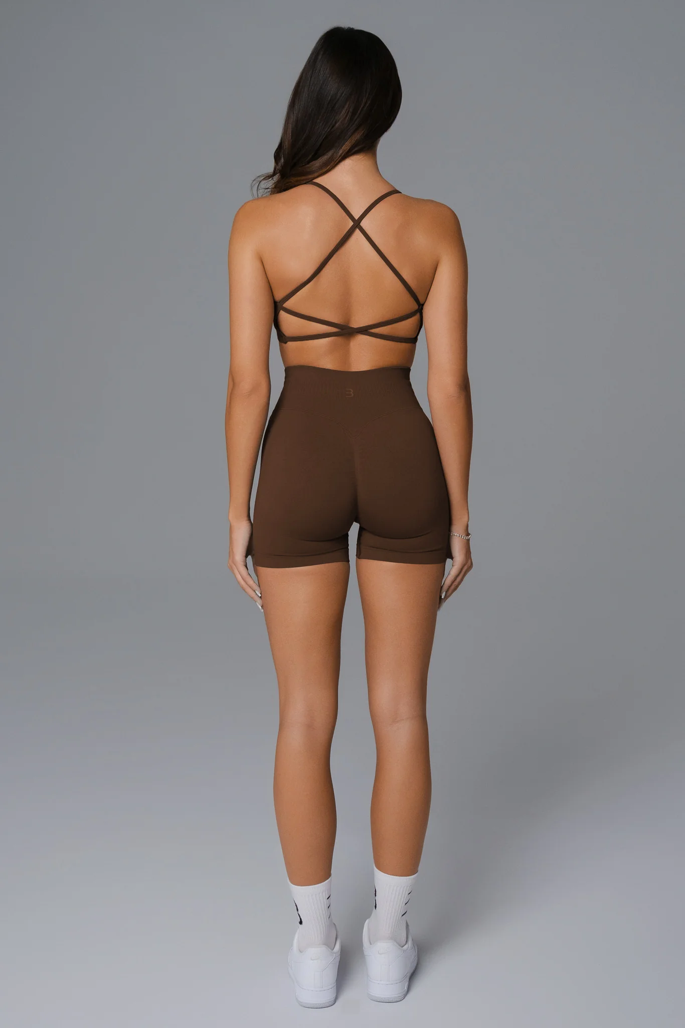 Briana Shorts - Dark Brown - Image 4