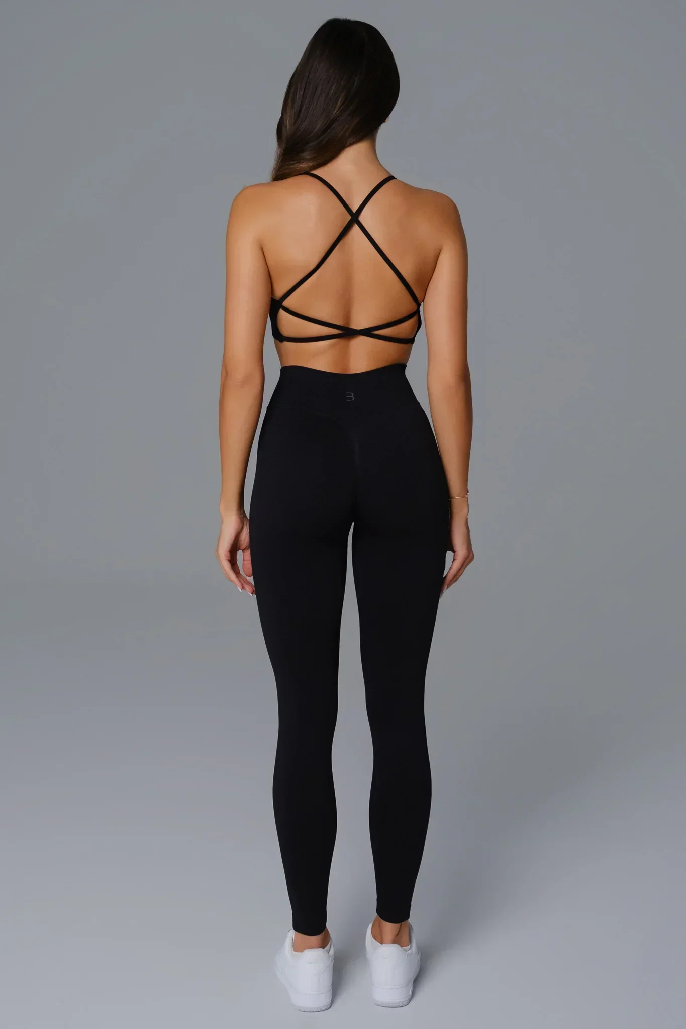 Briana Sports Bra - Black - Image 6