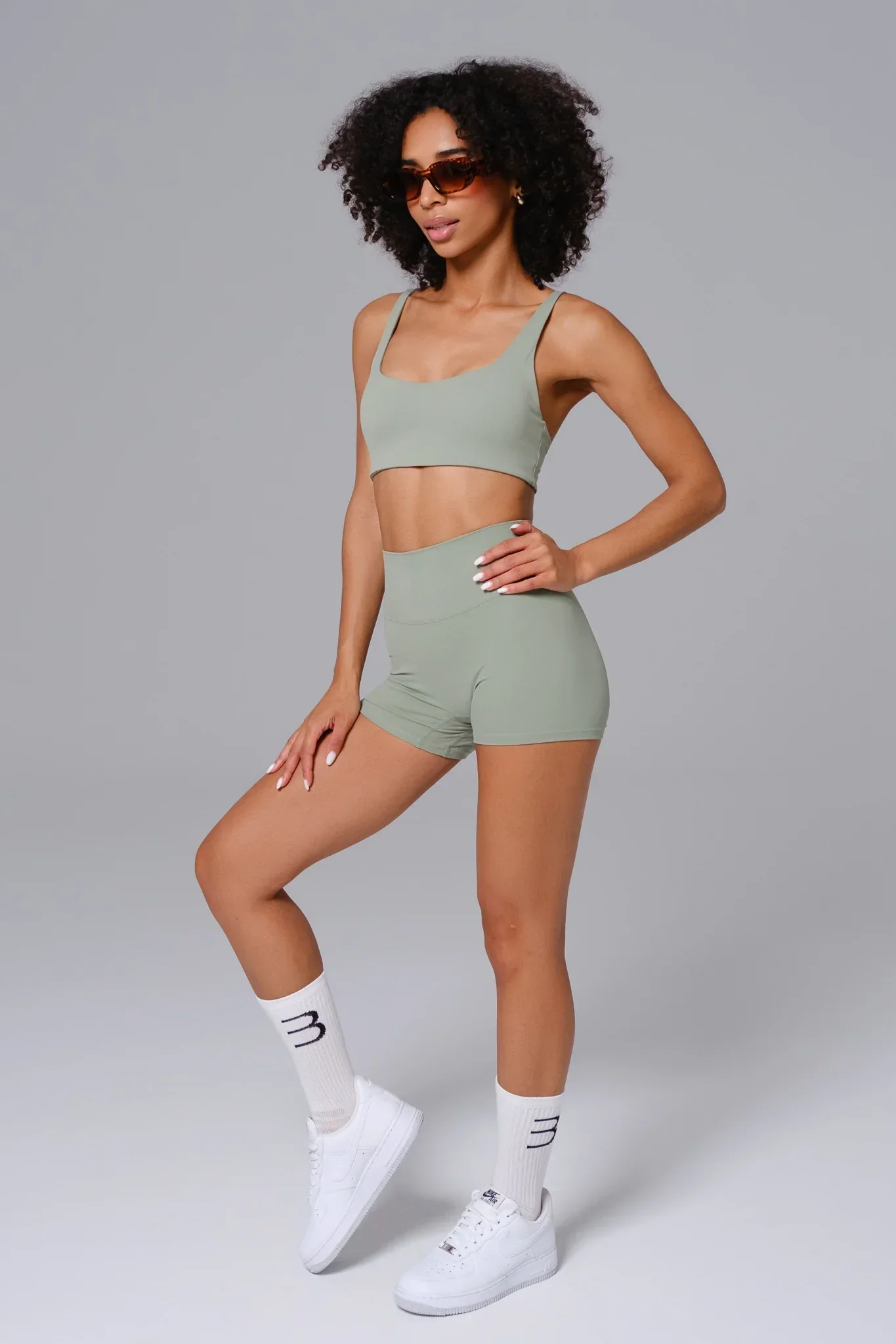 Camila Sports Bra - Sage - Image 3