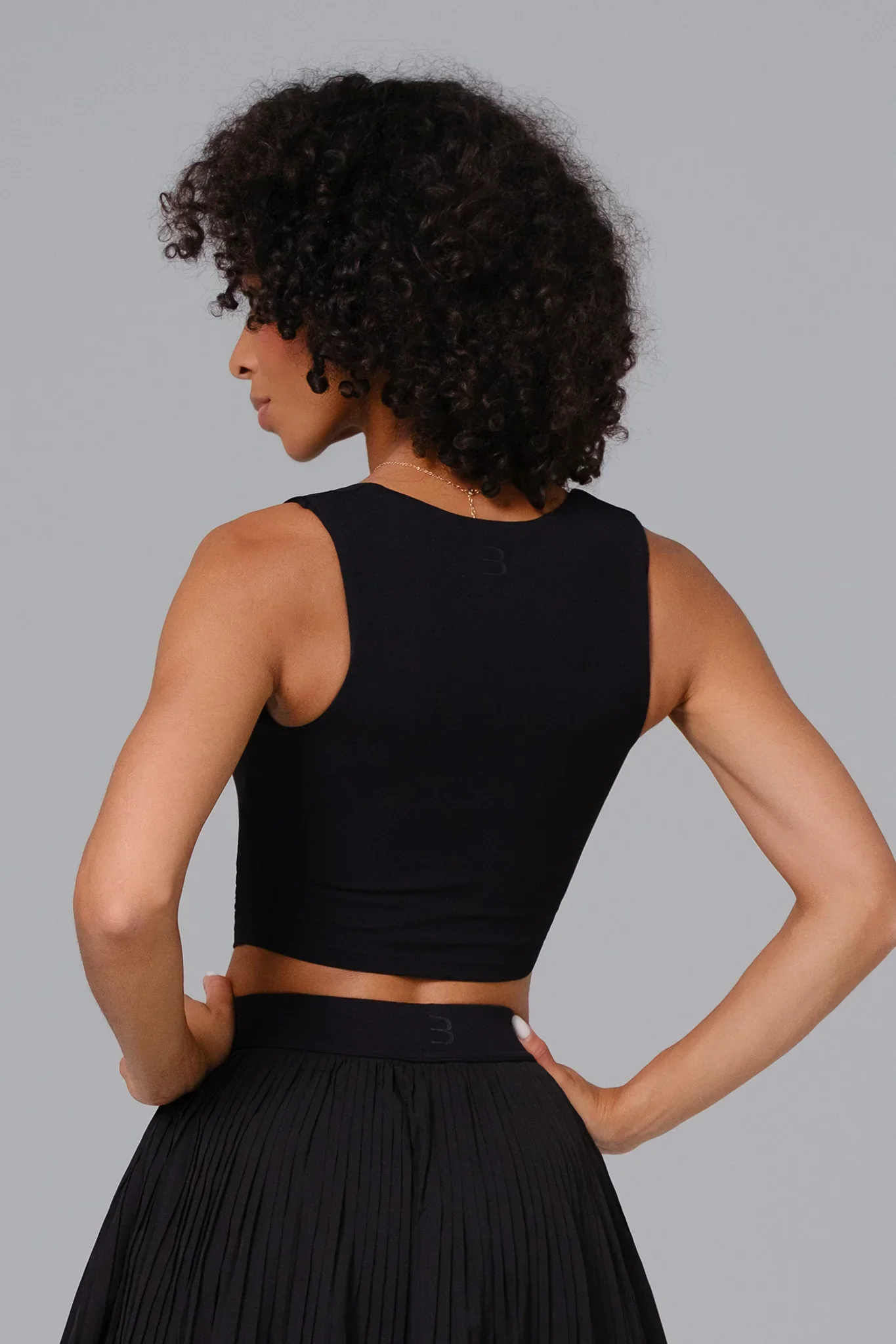 Chelsea Top - Black - Image 2