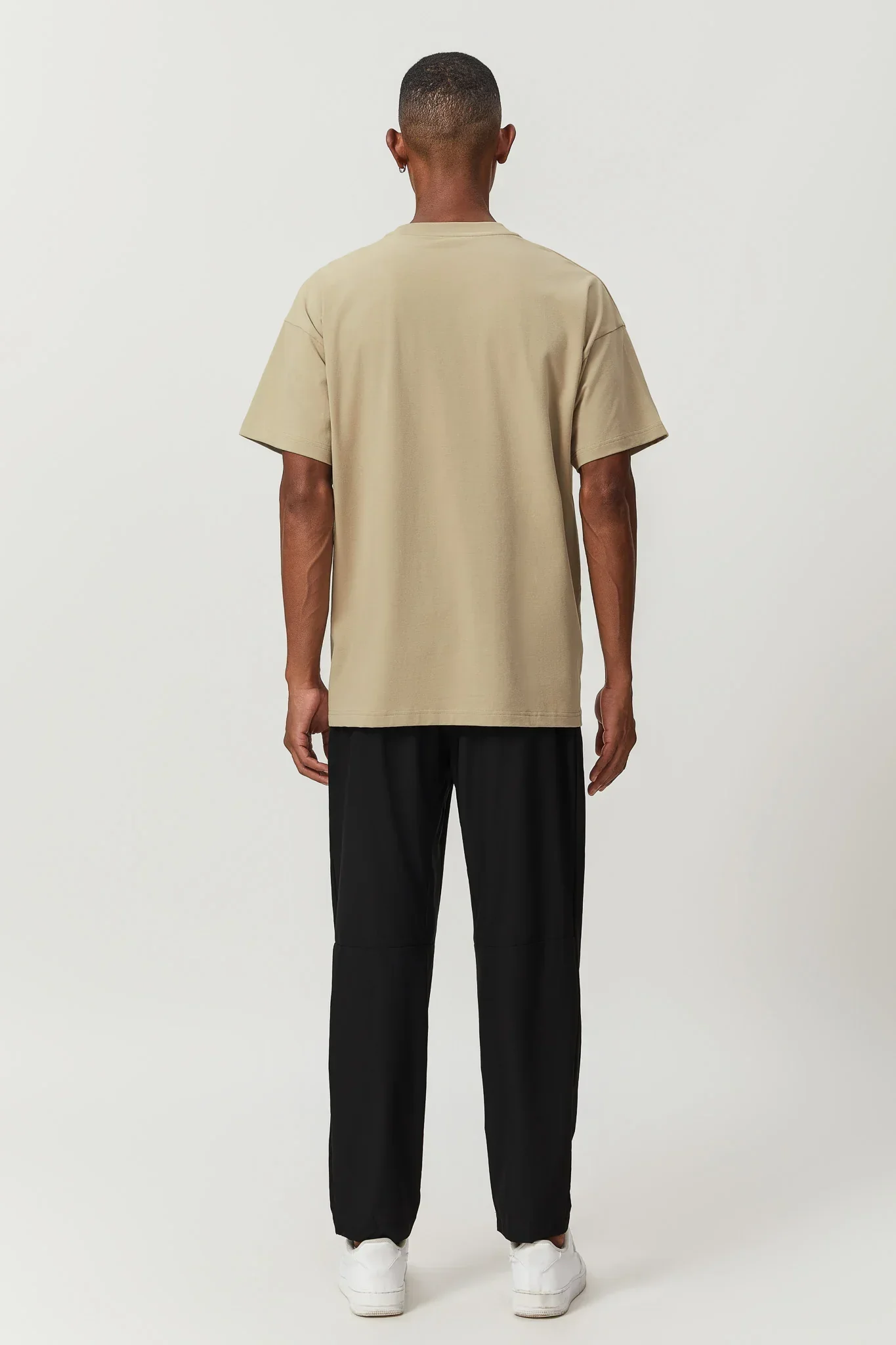 Cotton Jersey T-Shirt - Nude - Image 4