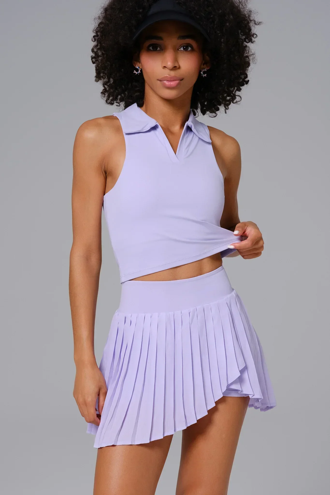 Daphne Crop Top - Lavender - Image 5