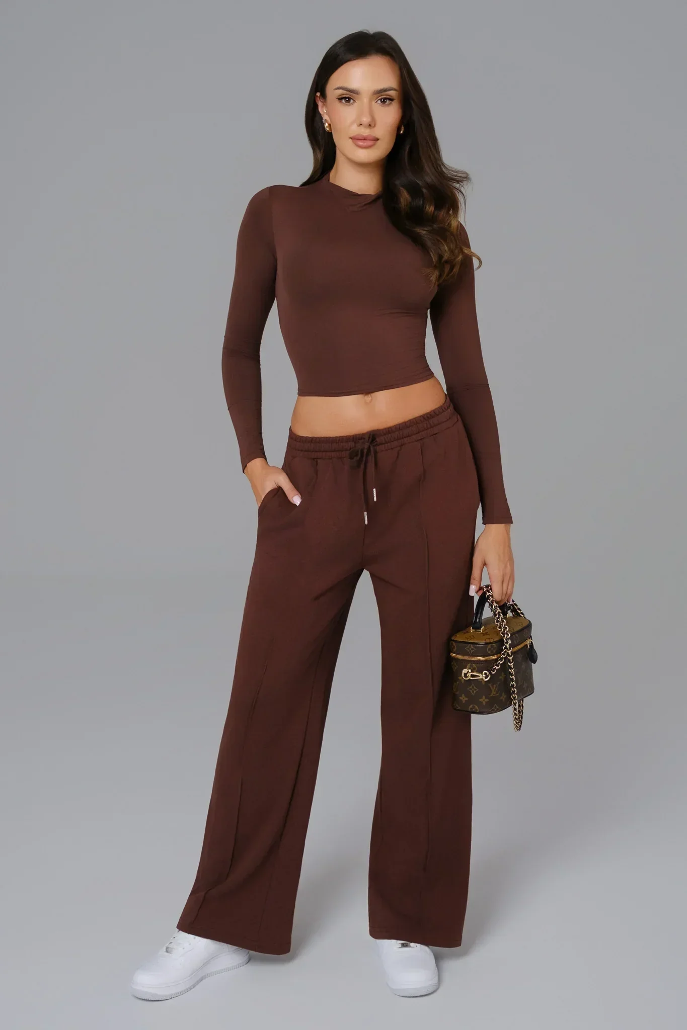 Ellie Sweatpants - Brown - Image 6