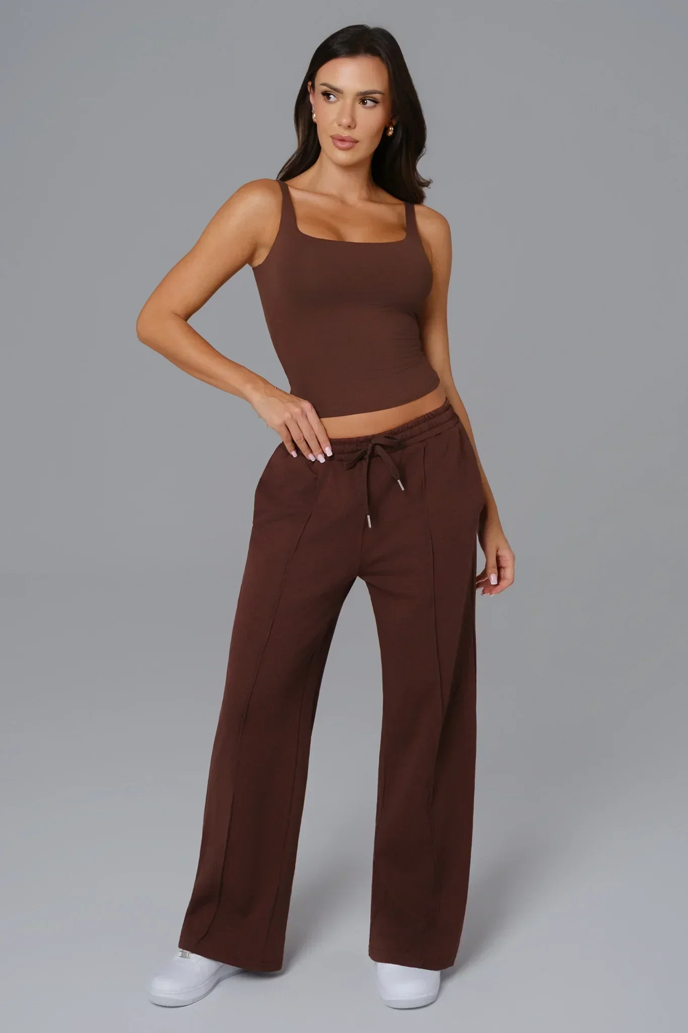Ellie Sweatpants - Brown - Image 3