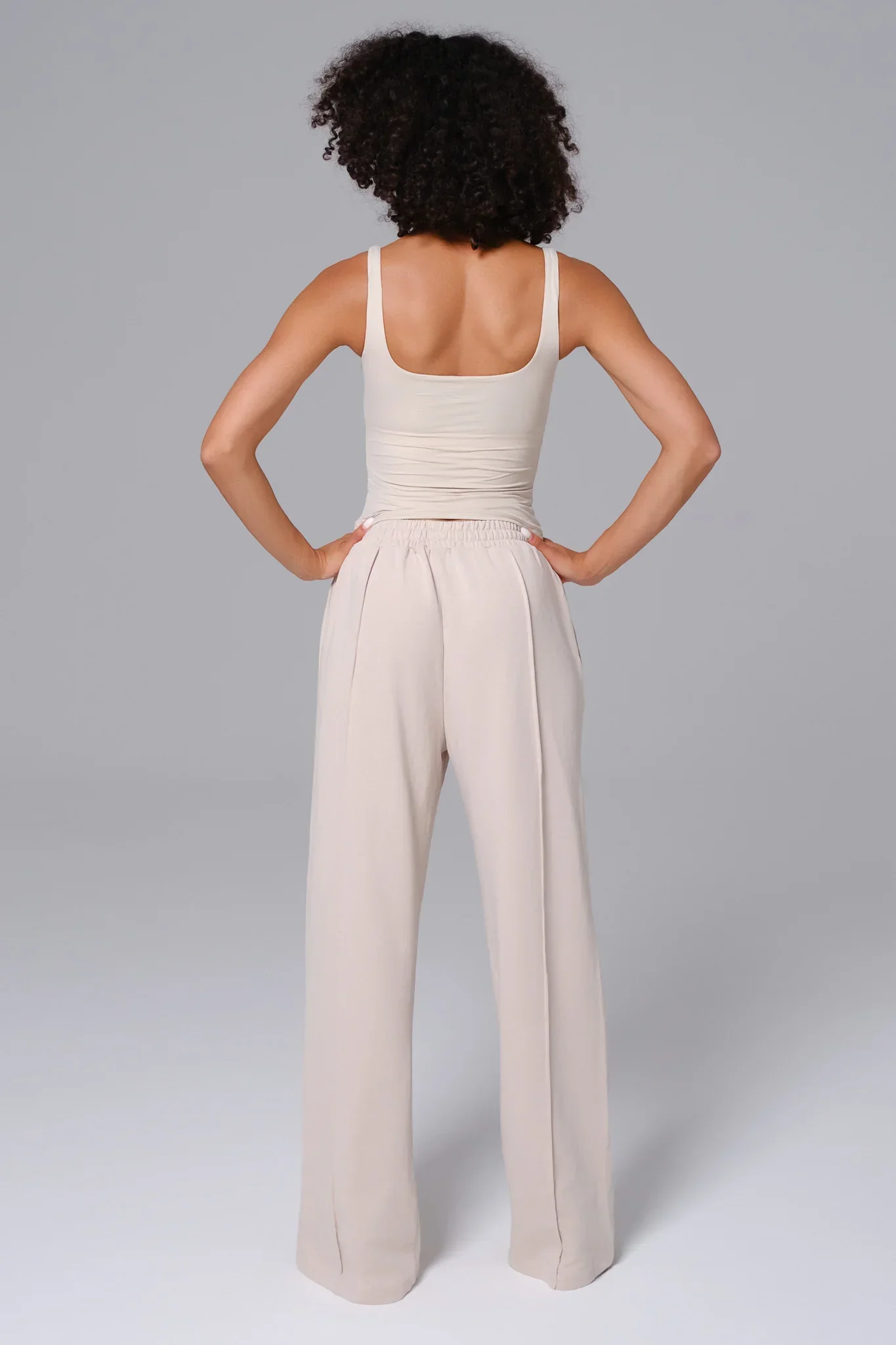 Ellie Sleeveless Set - Ivory - Image 2