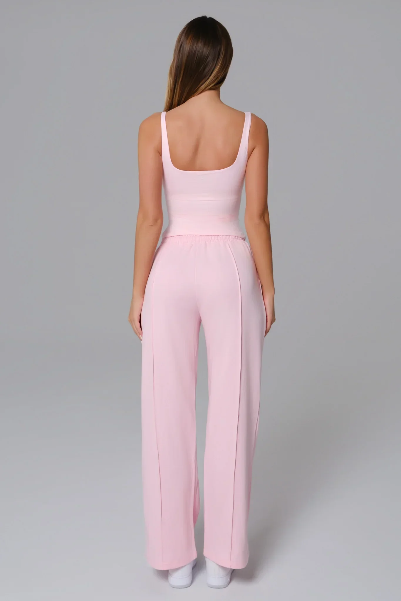 Ellie Sleeveless Top - Misty Rose - Image 4