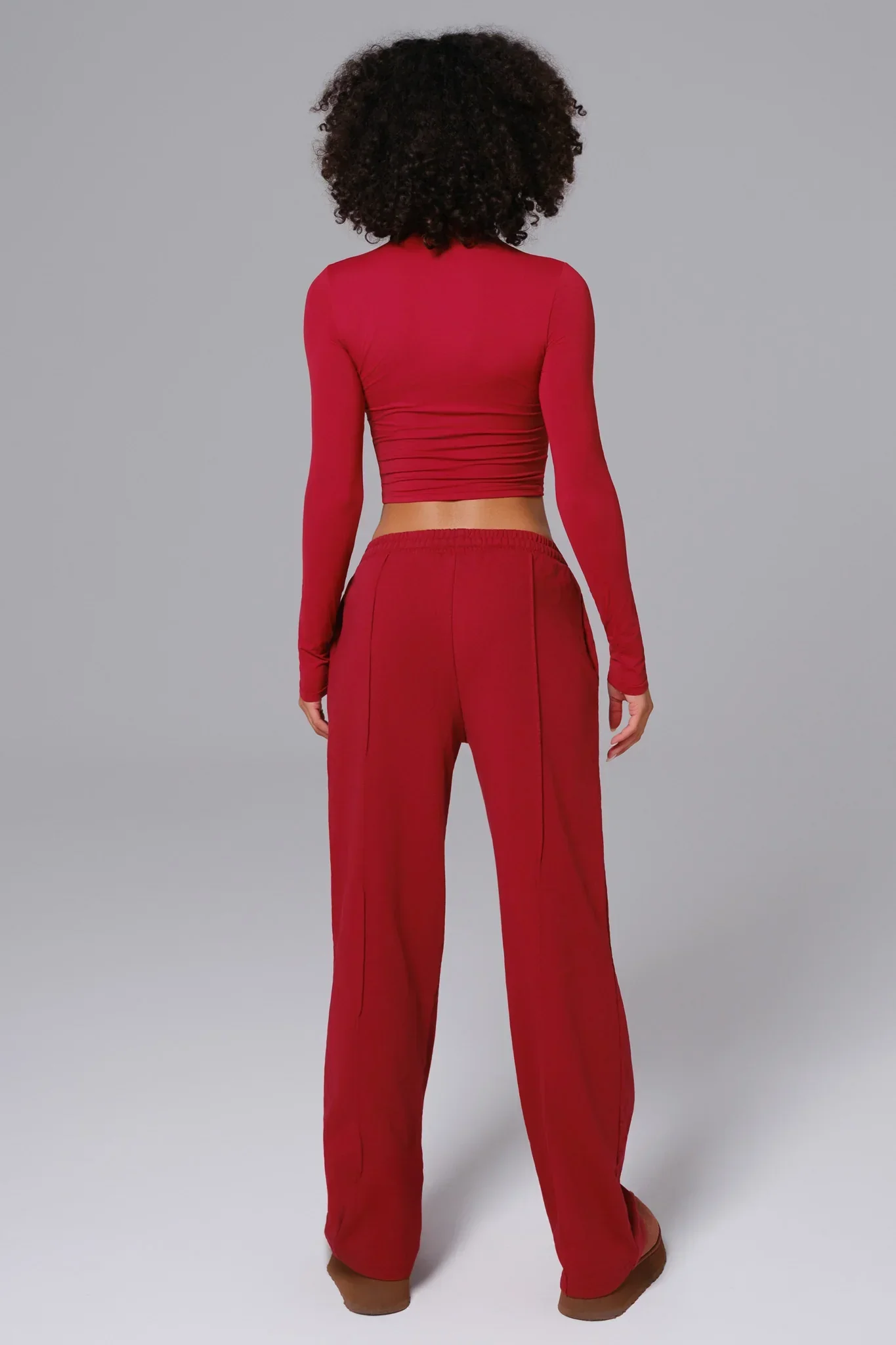 Ellie Sweatpants - Maroon - Image 2