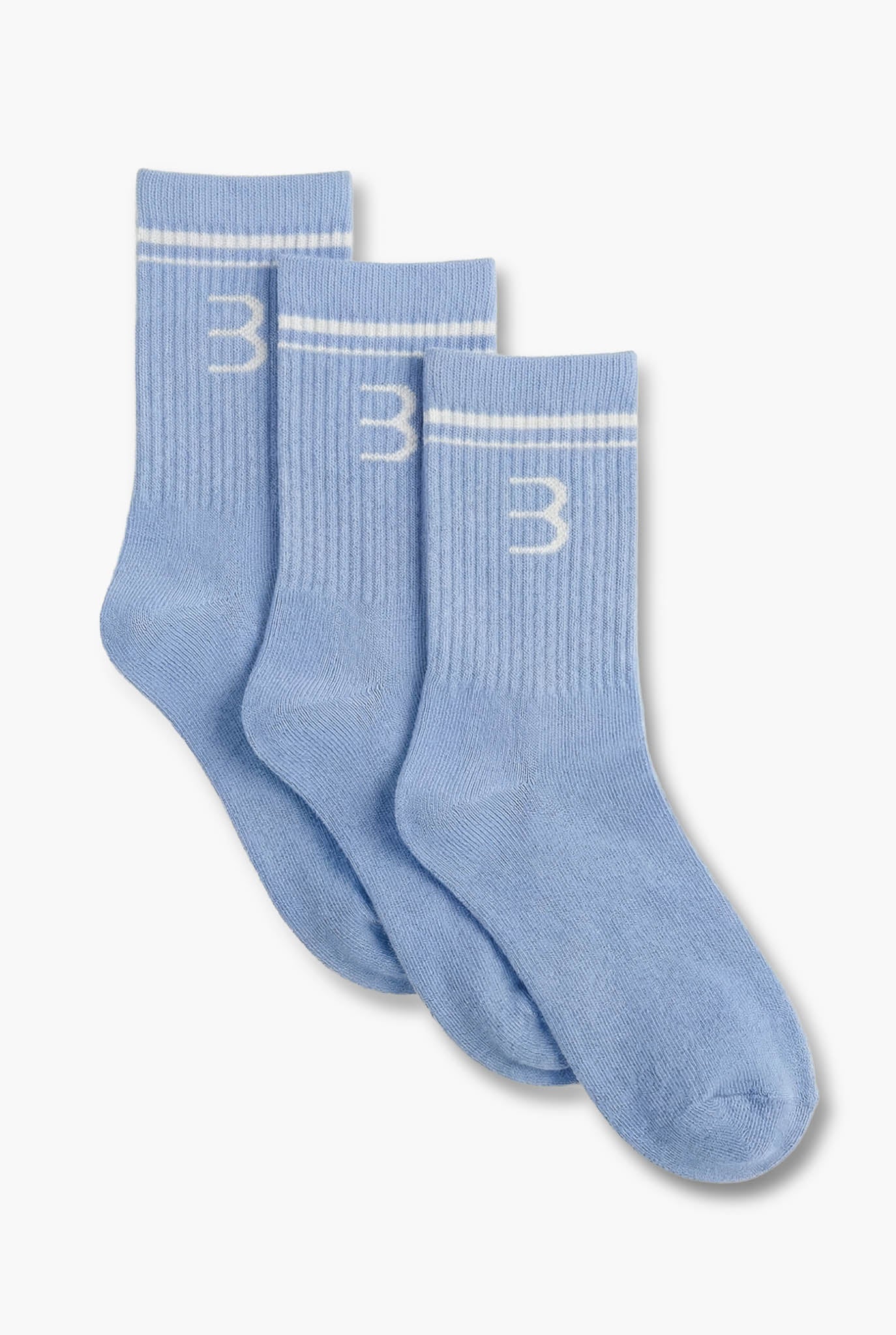 Essential Socks 3-Pack - Glacier