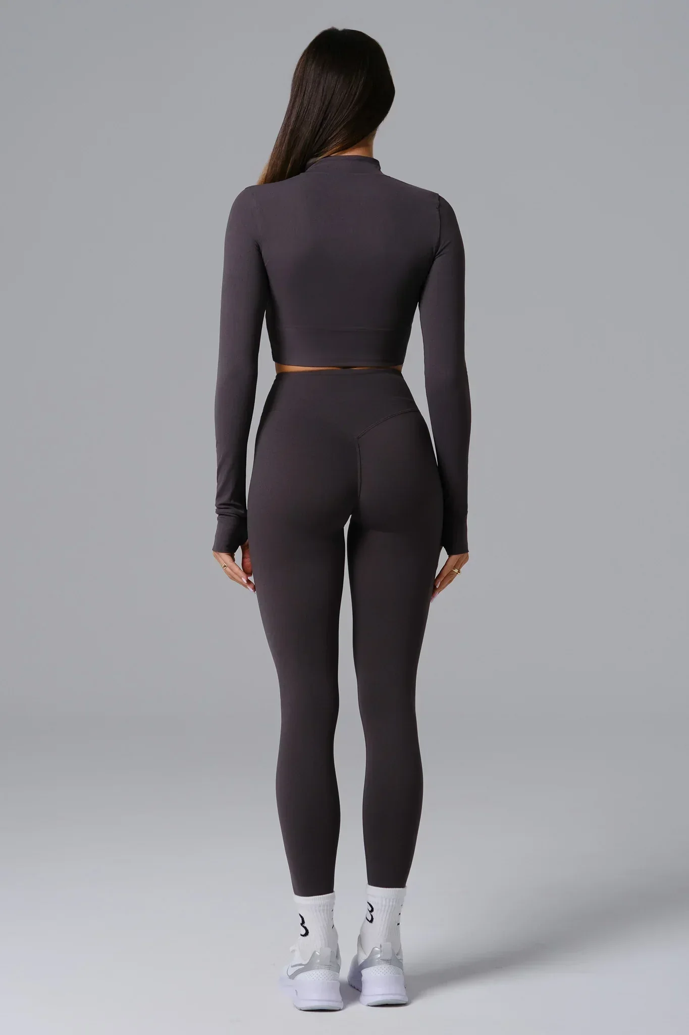 Flex Leggings - Charcoal - Image 6