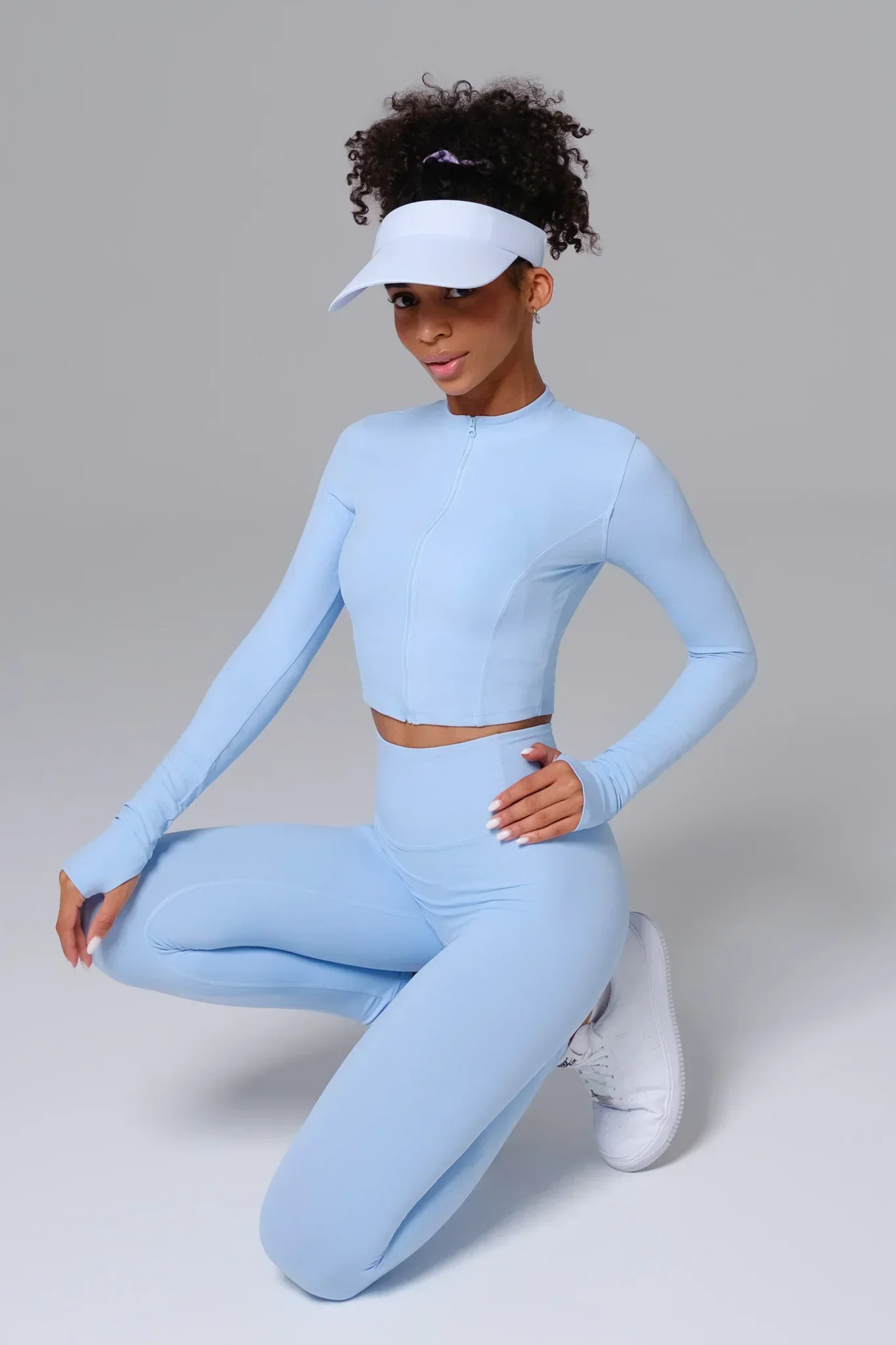 Flex Leggings - Ice Blue - Image 5