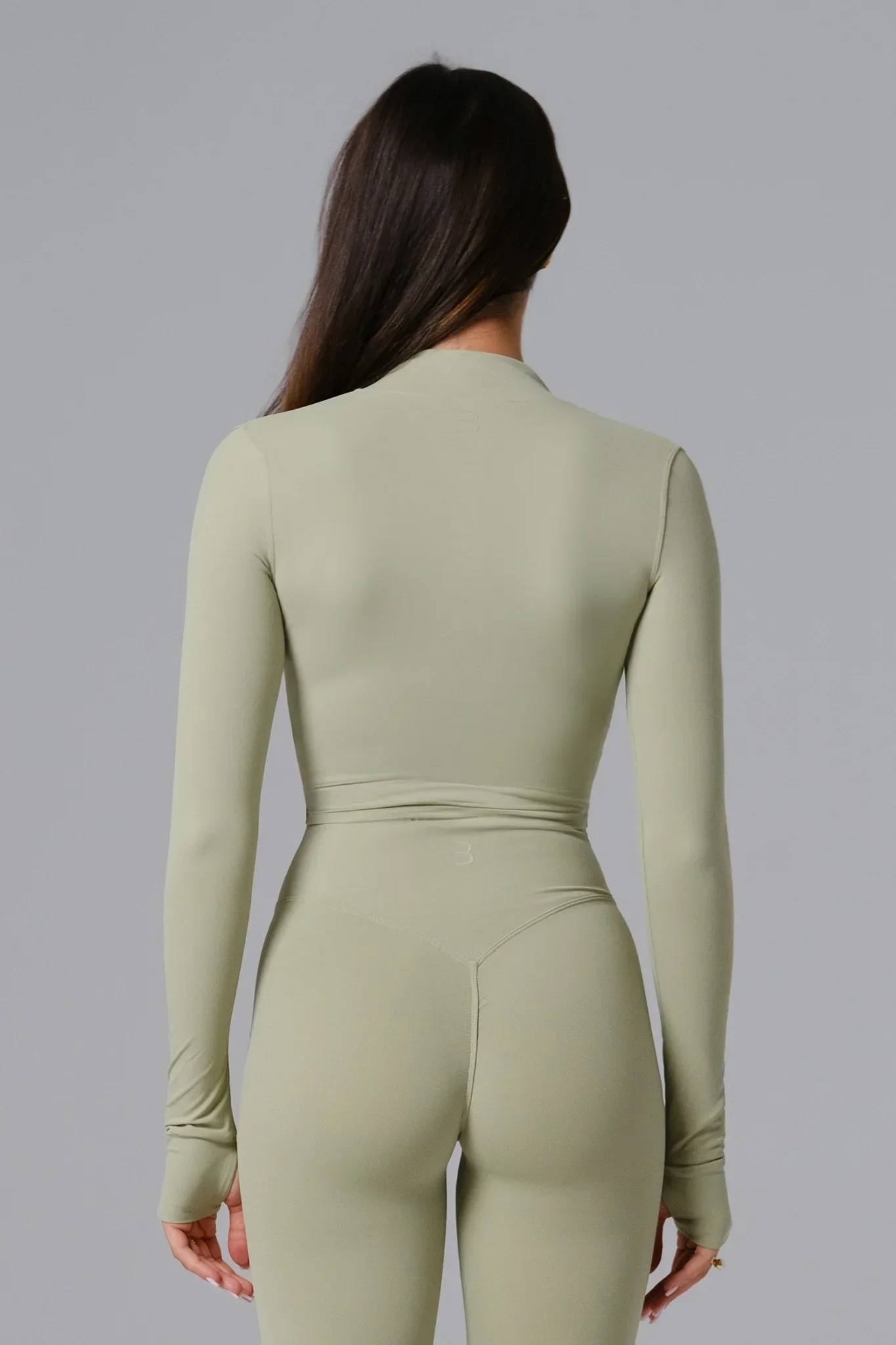 Flex Crop Jacket - Pistachio - Image 2