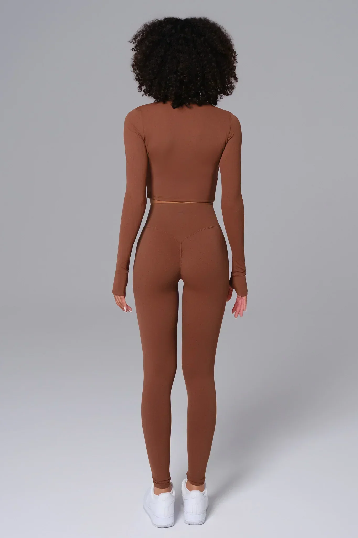 Flex Leggings - Cocoa - Image 3