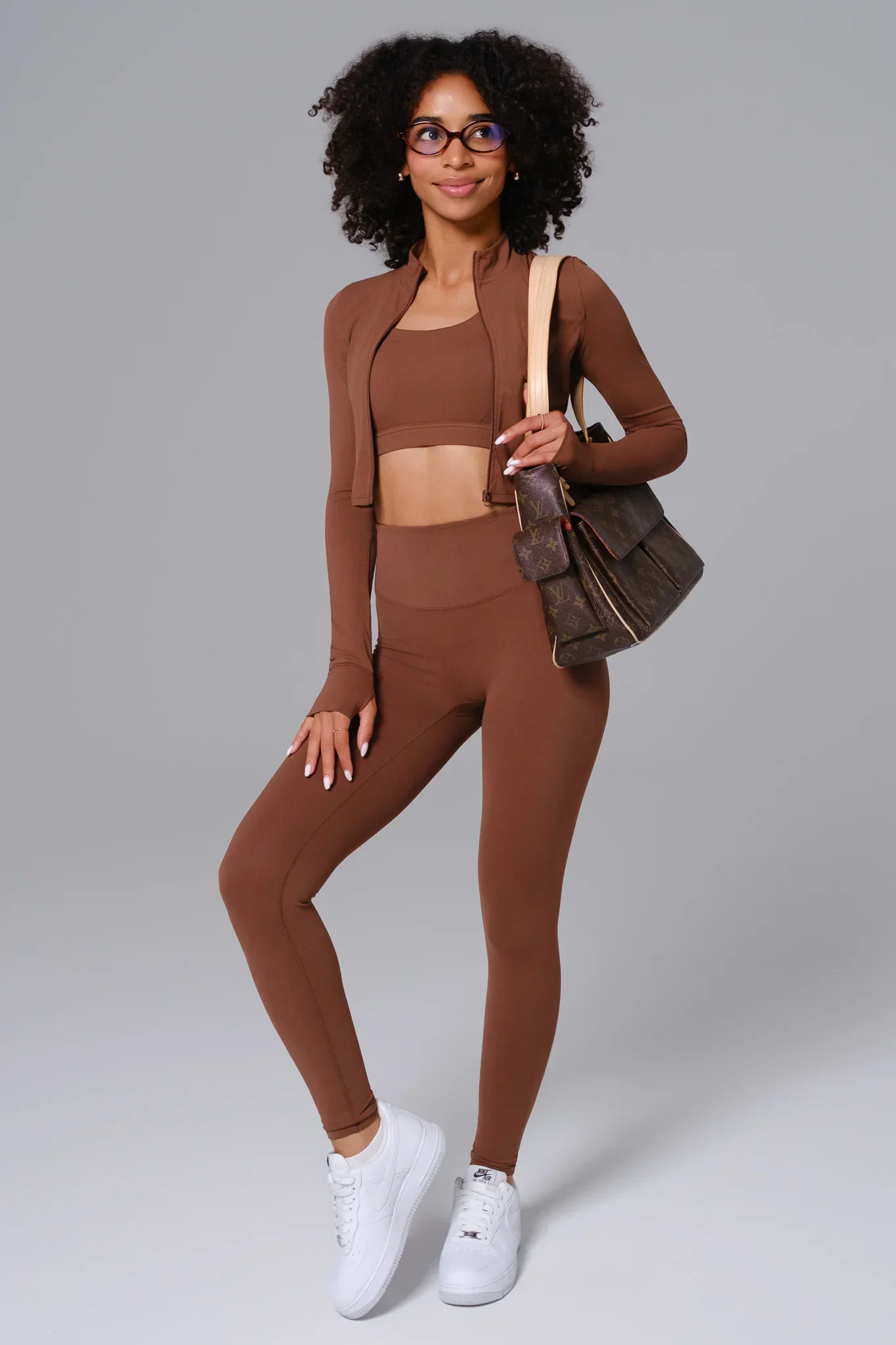 Flex Leggings - Cocoa - Image 5