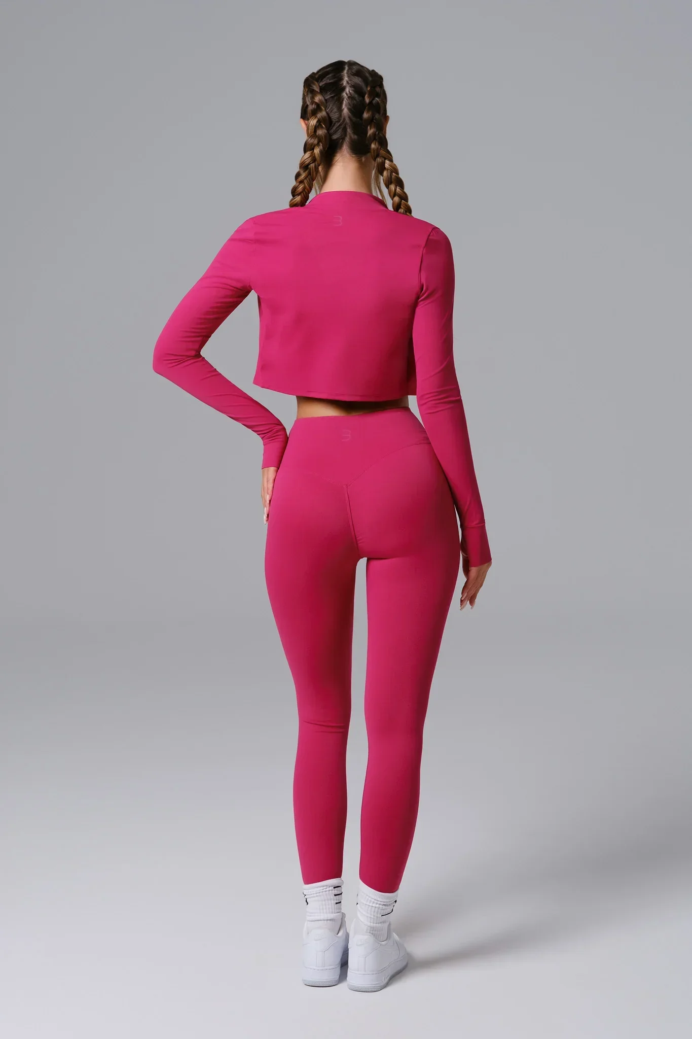 Flex Leggings - Cranberry - Image 4