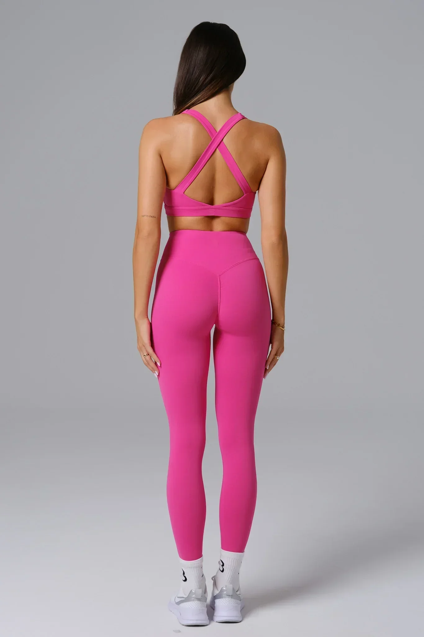 Flex Leggings Set - Magenta - Image 2