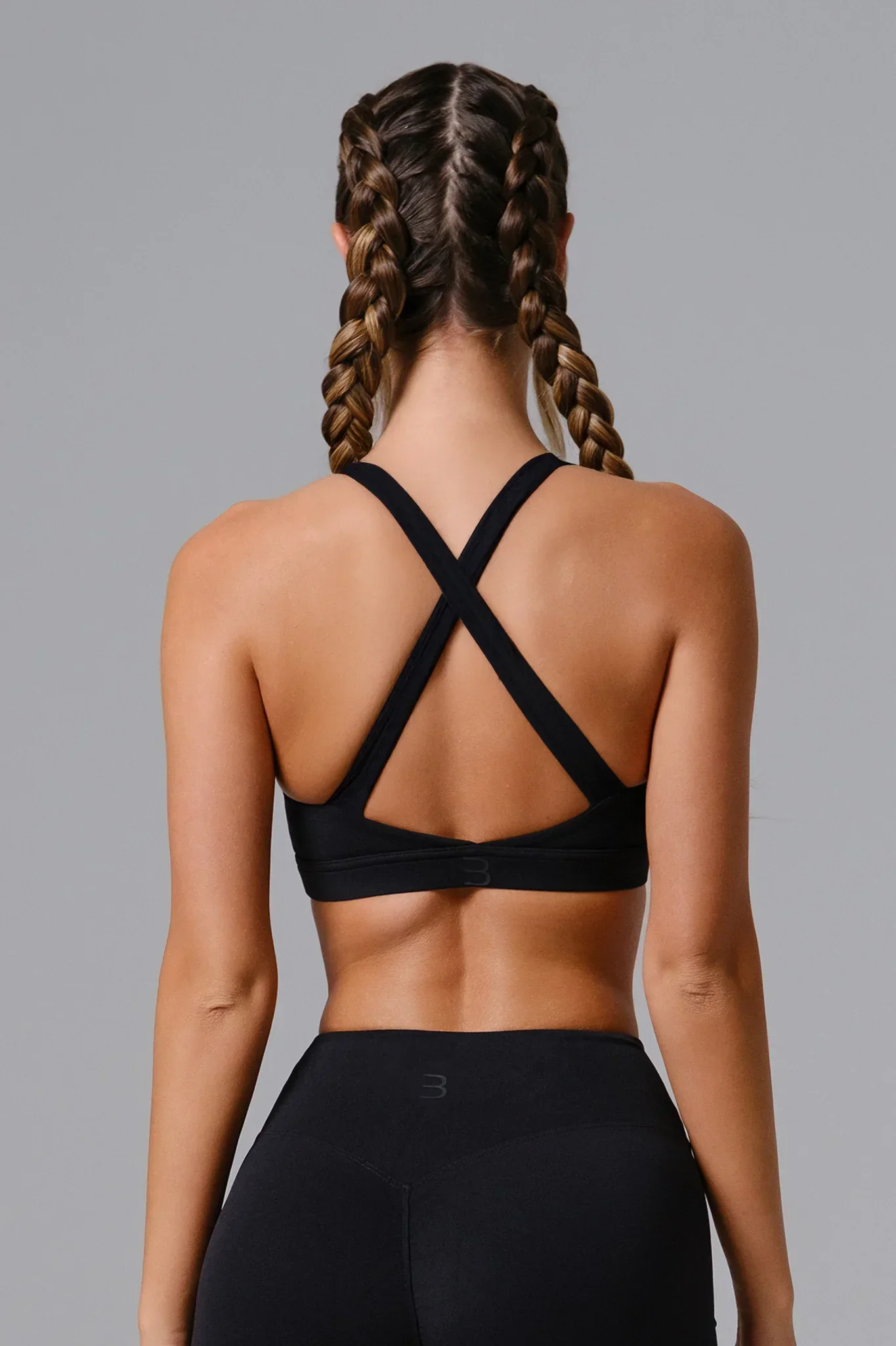 Flex Sports Bra - Black - Image 2