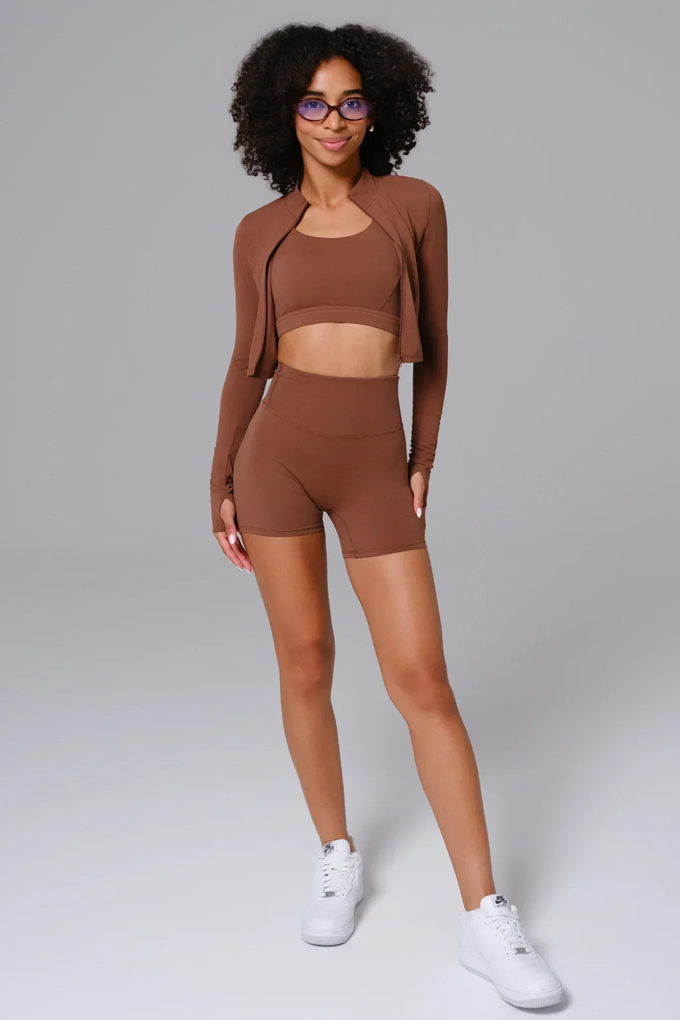 Flex Shorts - Cocoa - Image 5