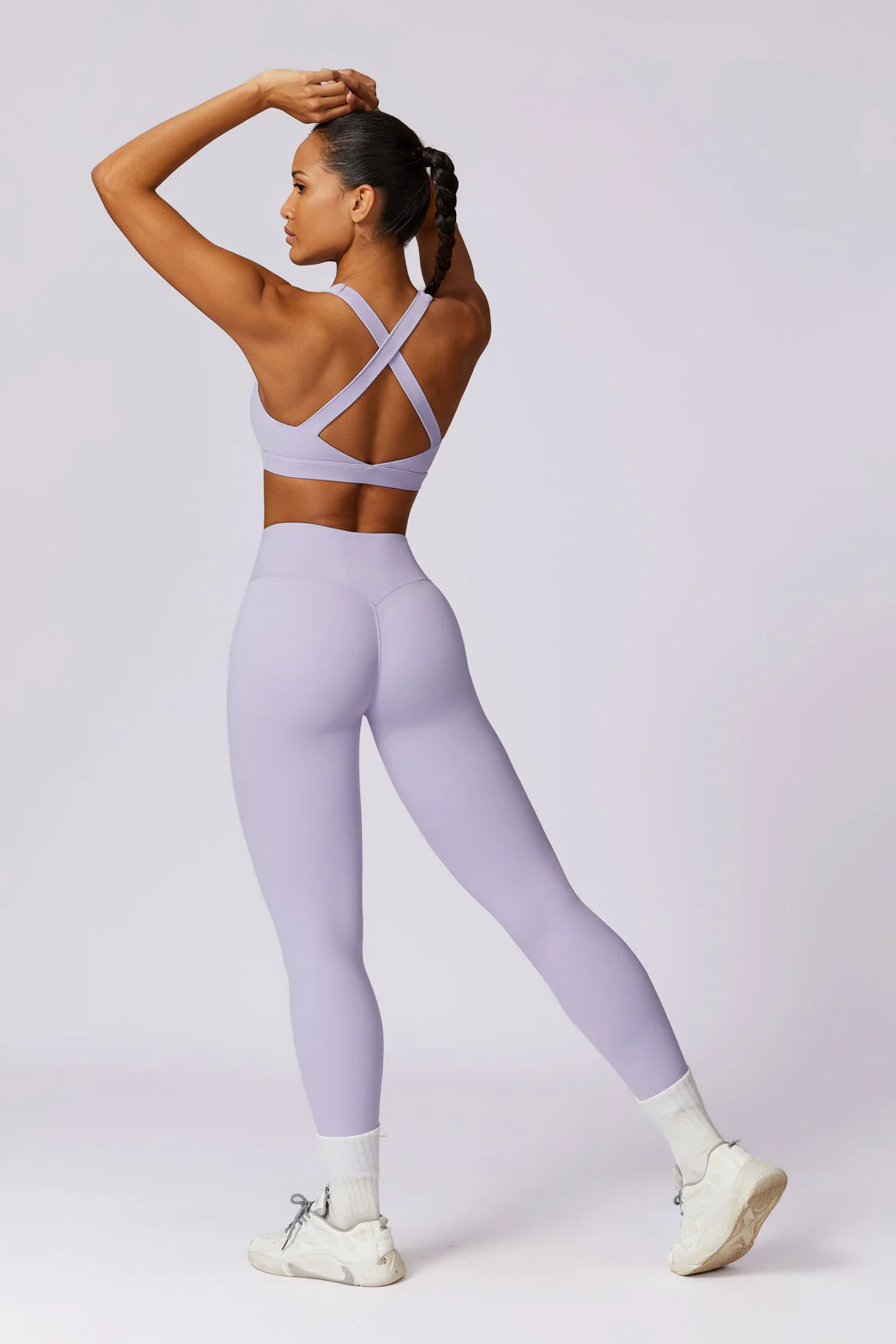 Flex Sports Bra - Lavender - Image 4