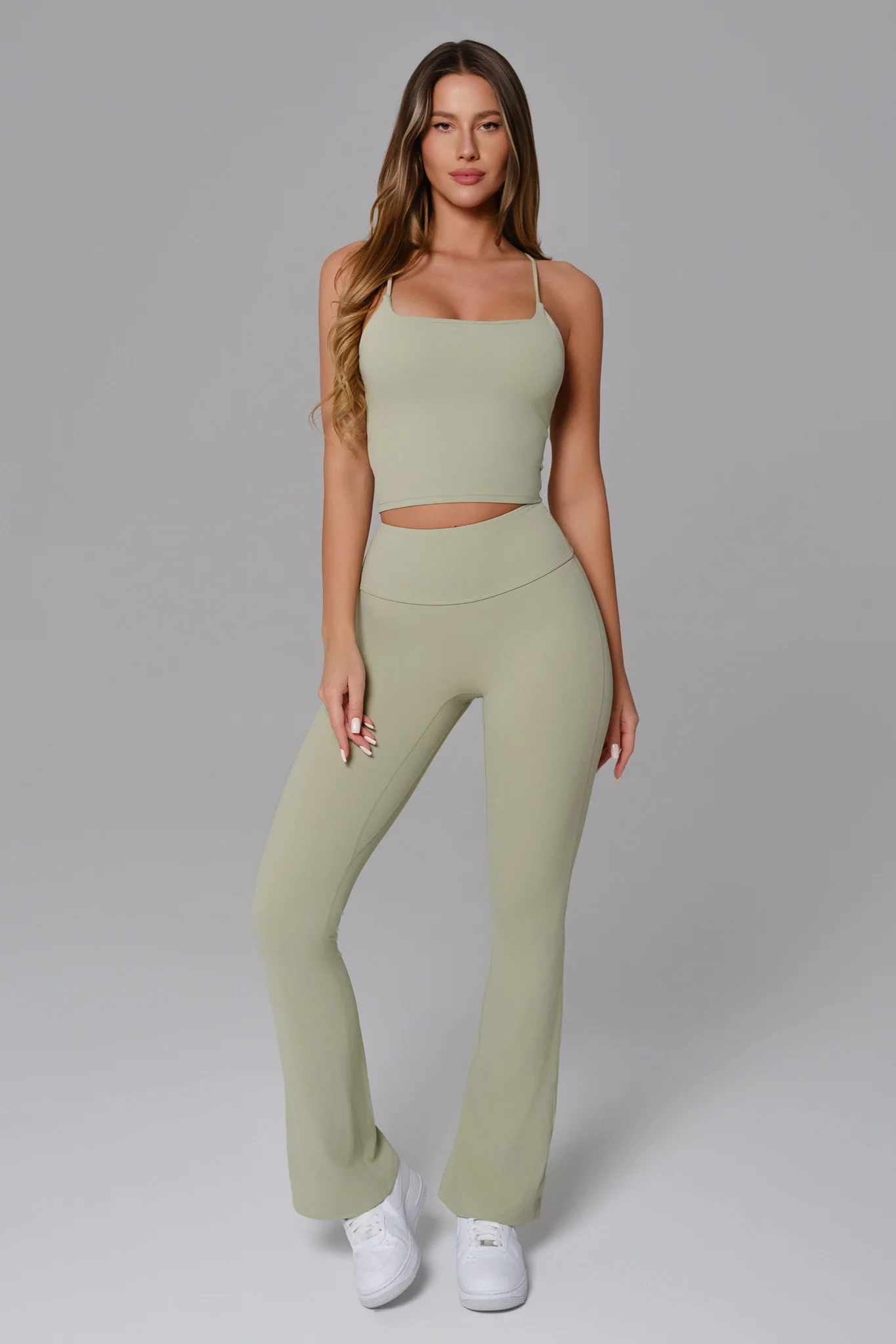 Haven Sleeveless Set - Pistachio - Image 3