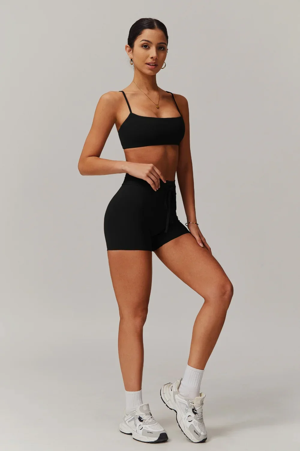 Ivanna Sports Bra - Black (FINAL SALE) - Image 5