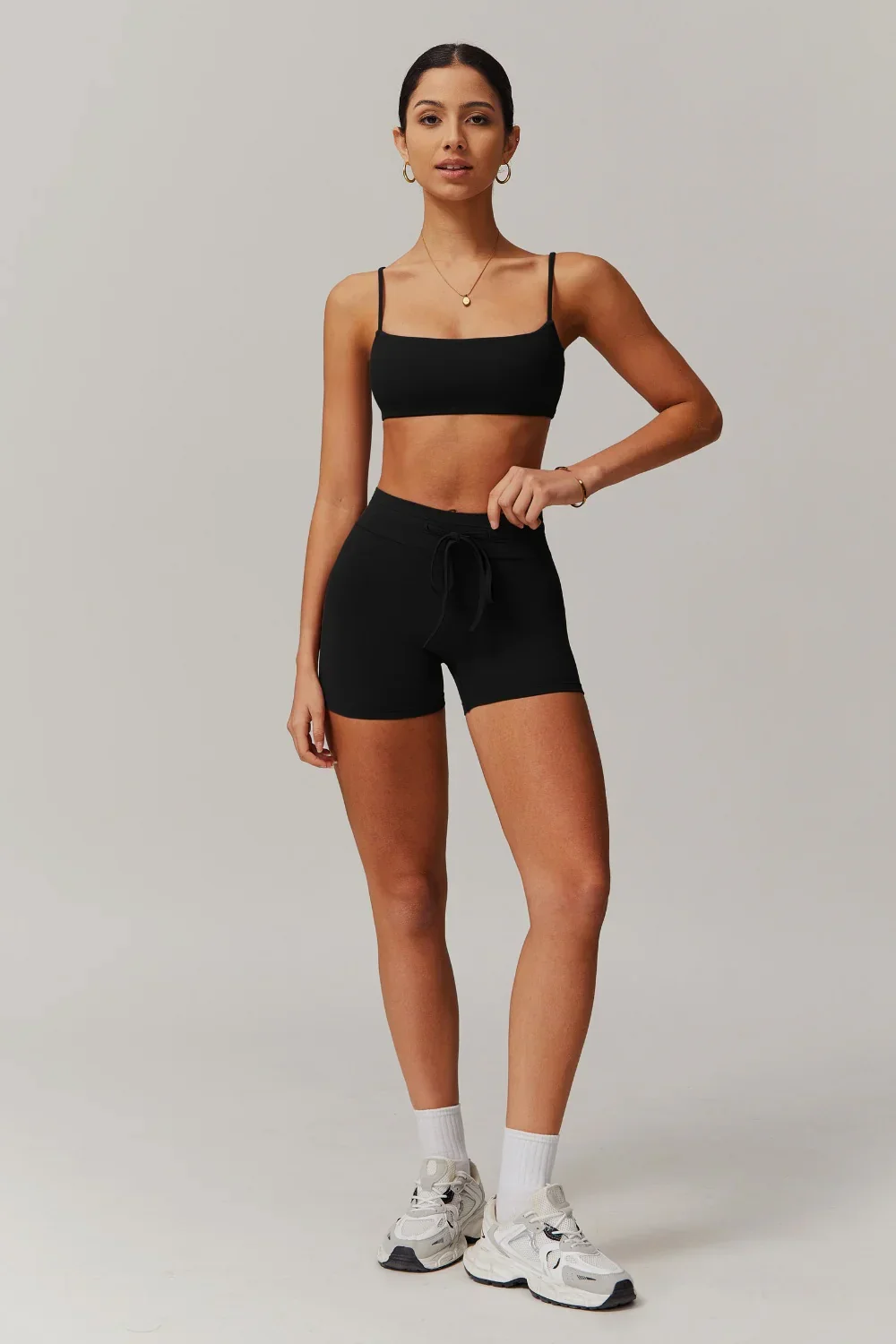 Ivanna Sports Bra - Black (FINAL SALE) - Image 6