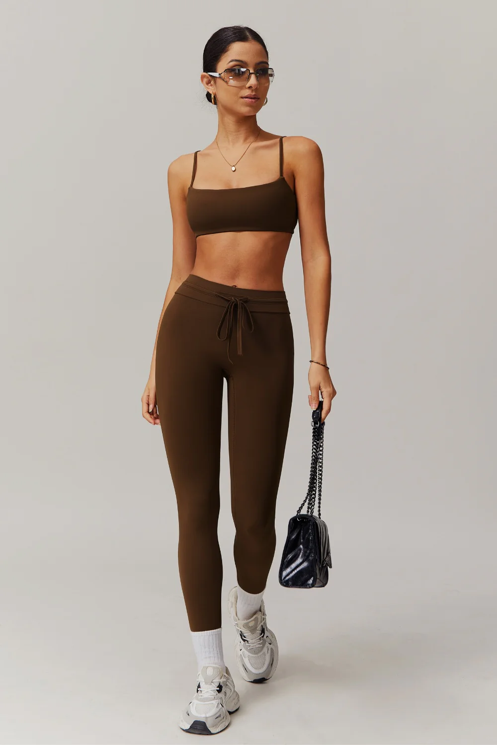 Ivanna Sports Bra - Mocha (FINAL SALE) - Image 6