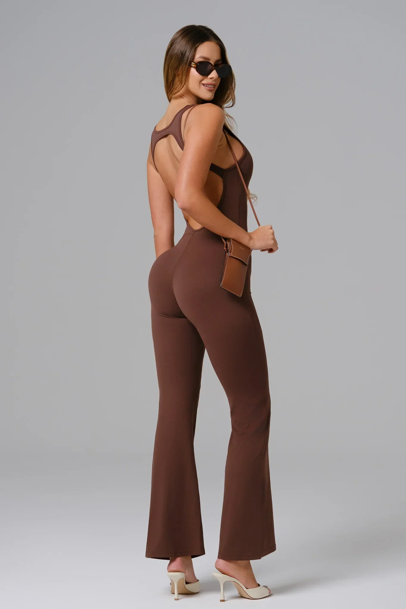 Maya Jumpsuit - Ash Brown (FINAL SALE) - Image 4