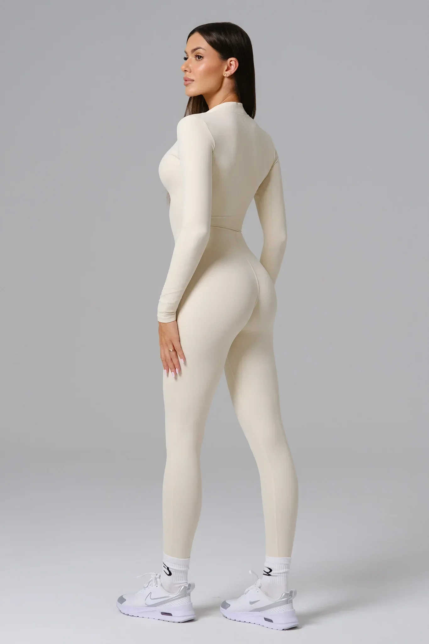 Mia Jumpsuit Winter Edition - Cream (FINAL SALE) - Image 4