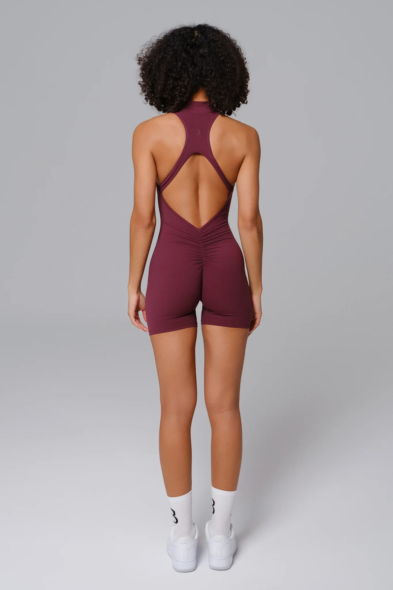 Milana Jumpsuit - Burgundy - Image 2