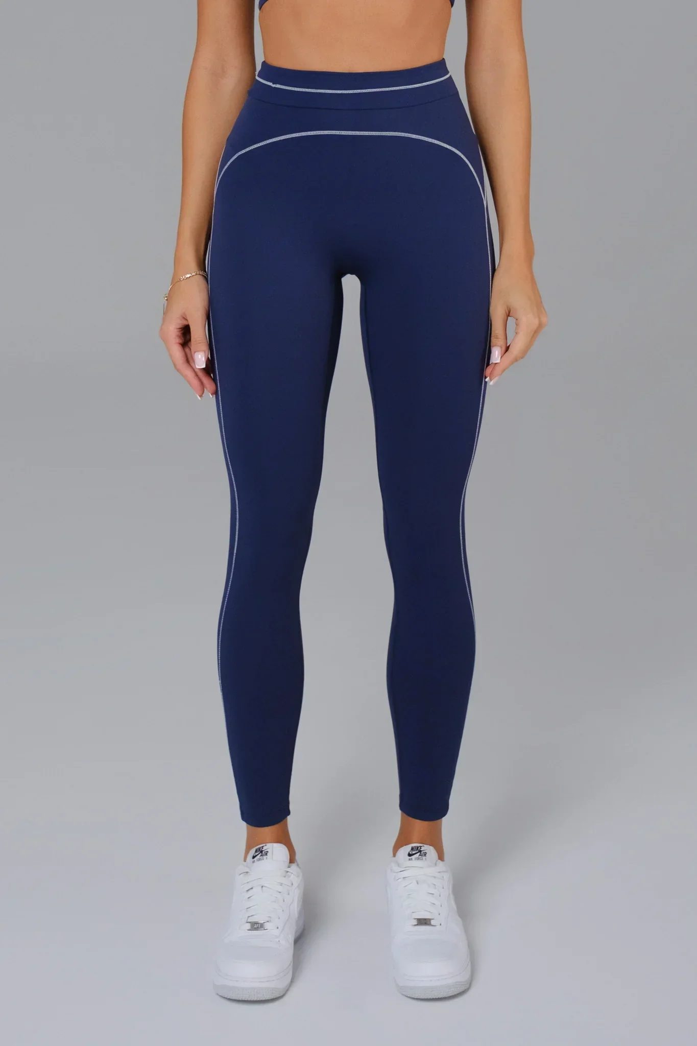 Nadine Leggings - Azure Blue - Image 2