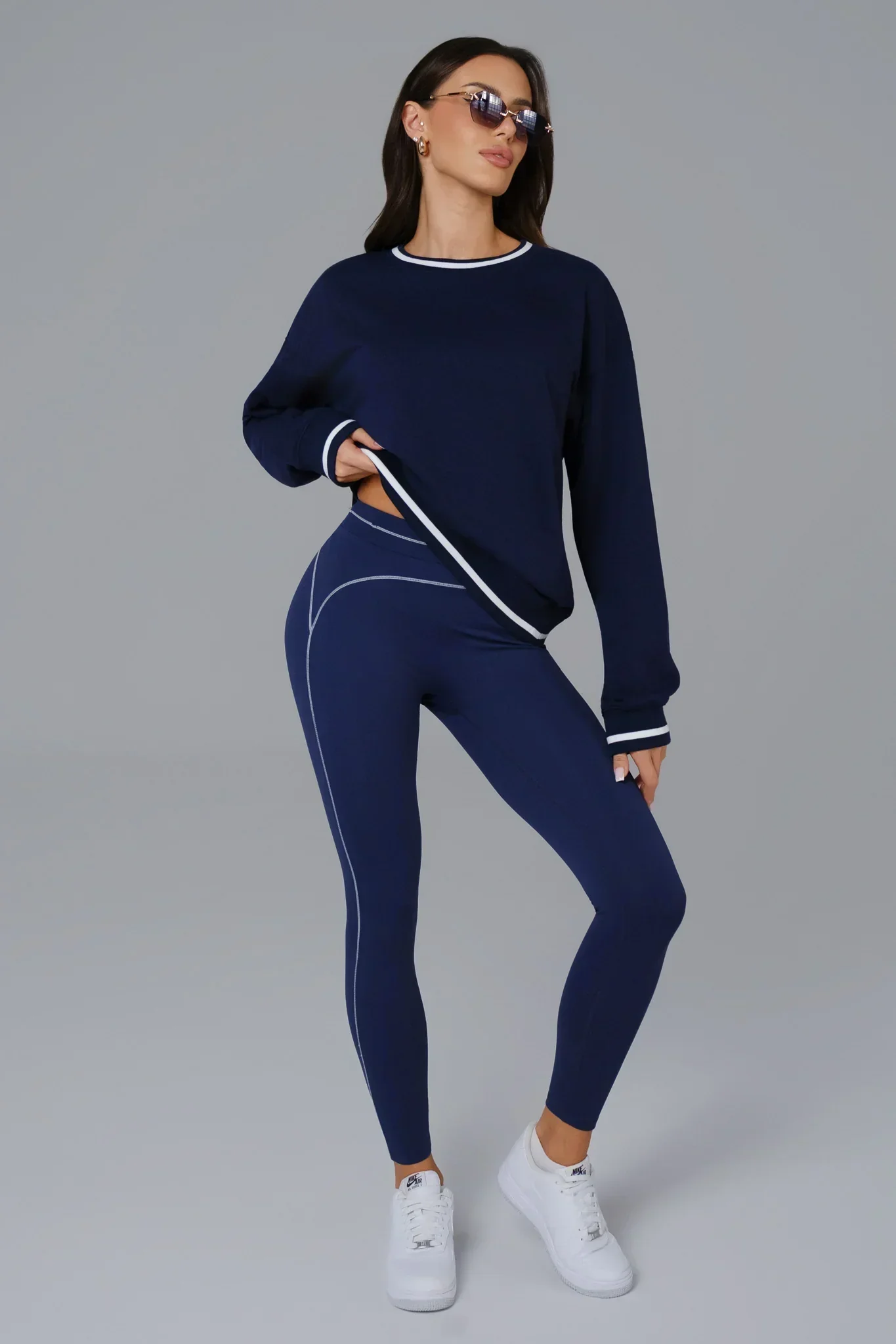 Nadine Leggings - Azure Blue - Image 6