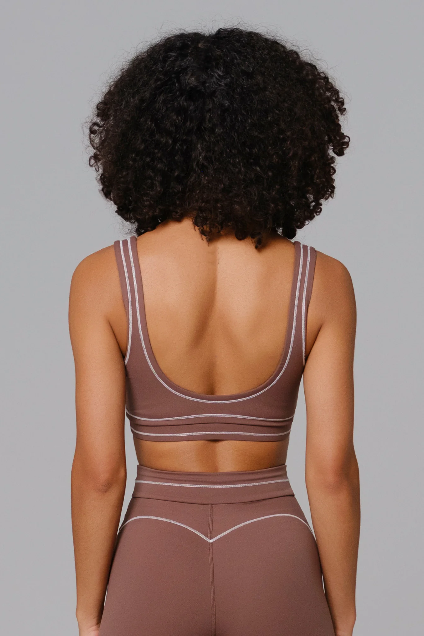 Nadine Shorts Set - Soft Chestnut - Image 5