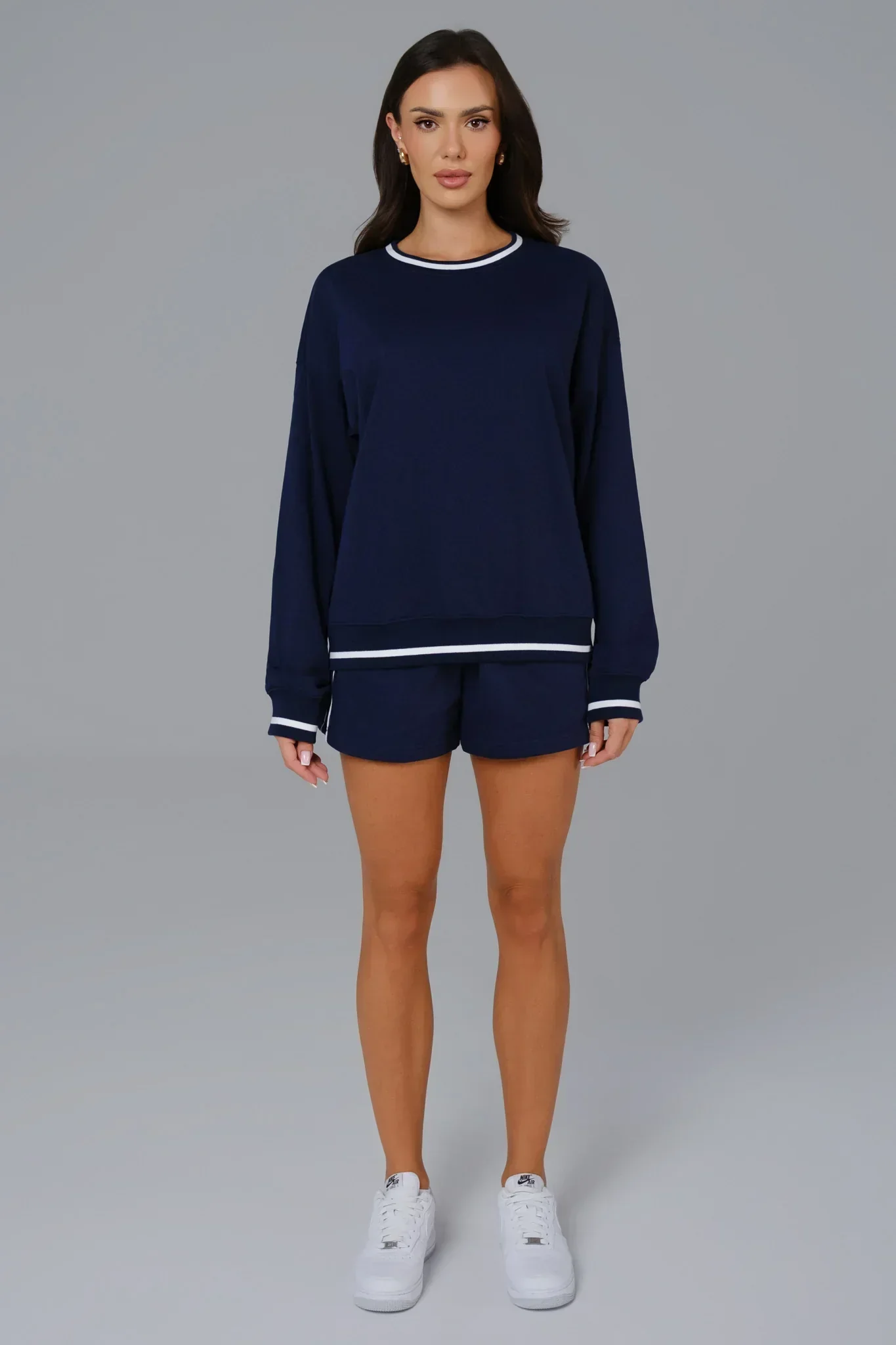 Nadine Relaxed Shorts - Azure Blue (FINAL SALE) - Image 5