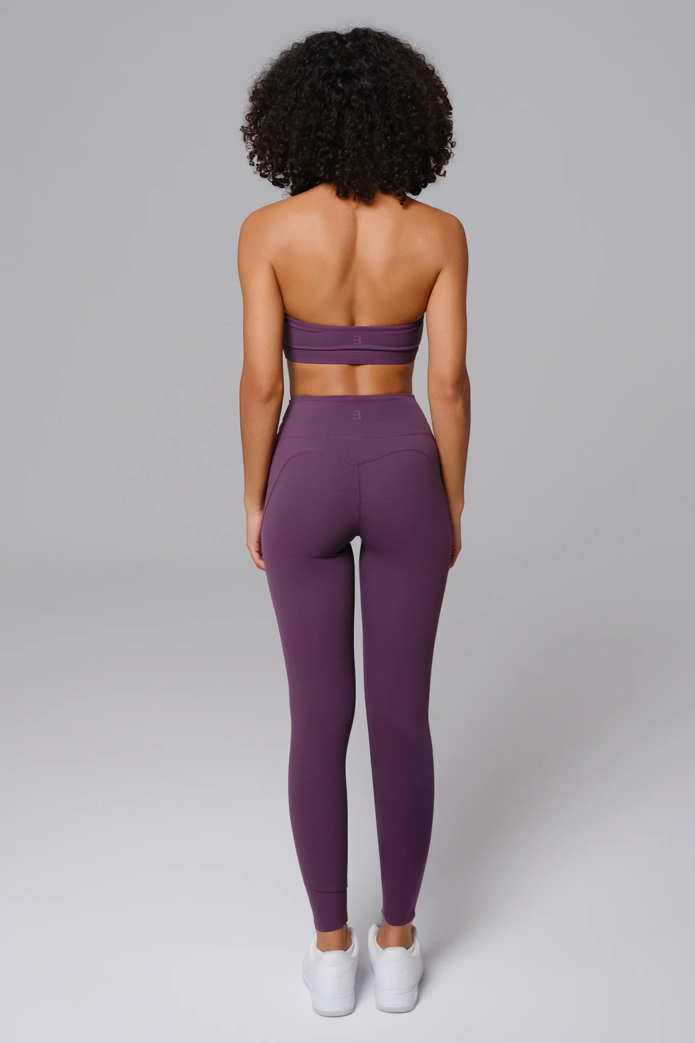 Nicole Leggings - Aubergine - Image 6