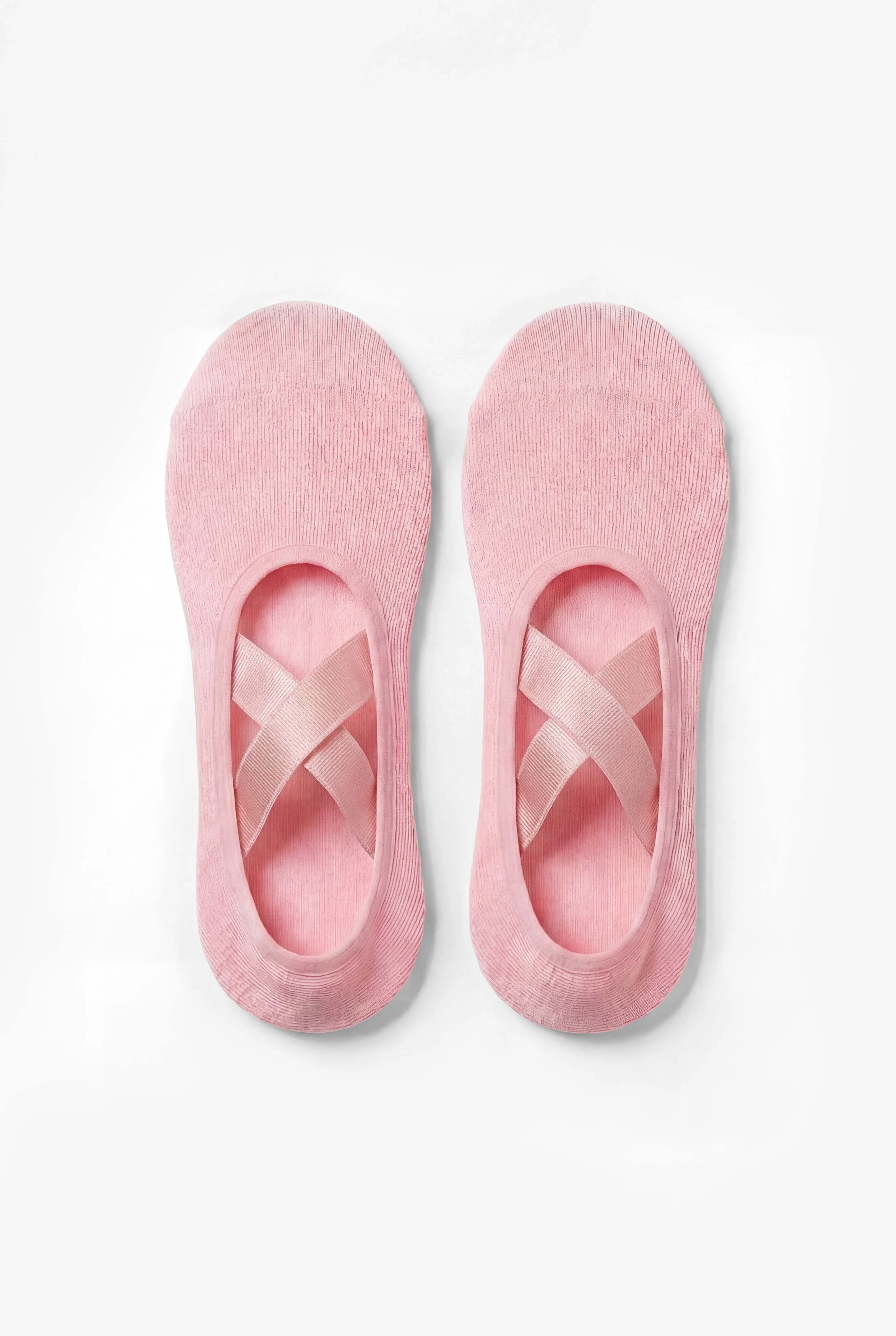 Pilates Grip Socks - Blush Pink