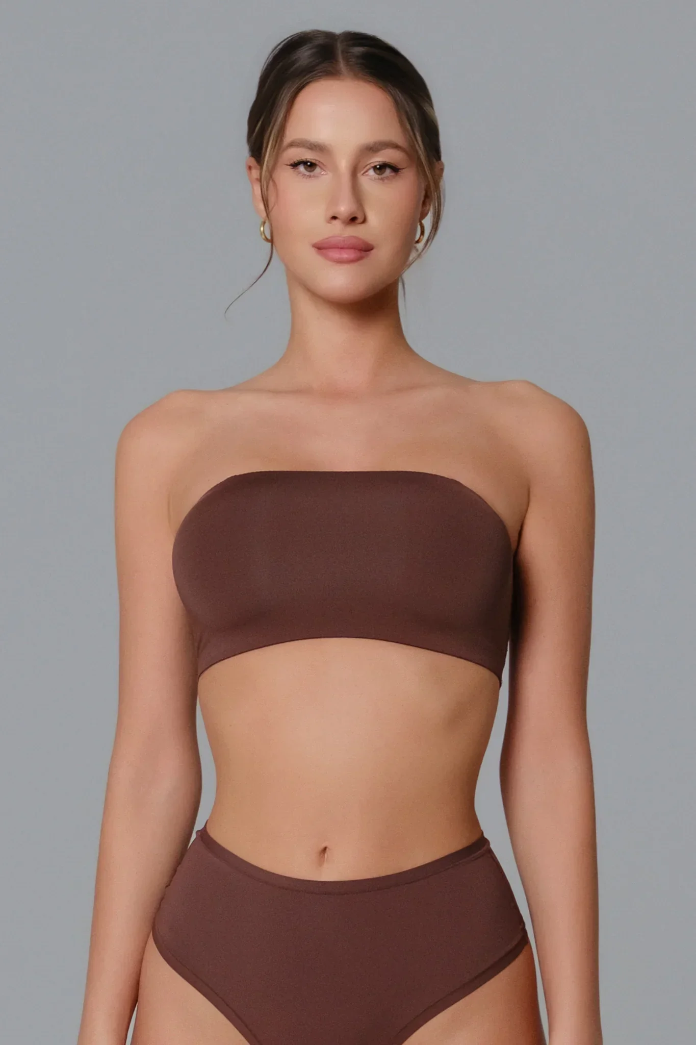 Smooth Bandeau - Mocha