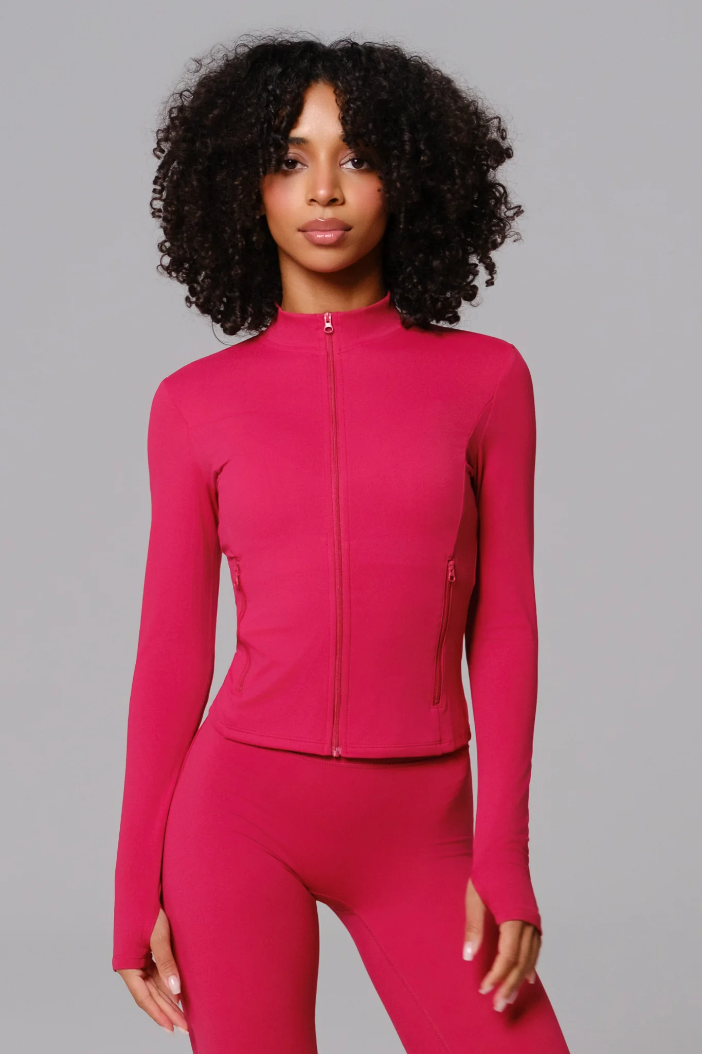 Stacey Jacket - Raspberry