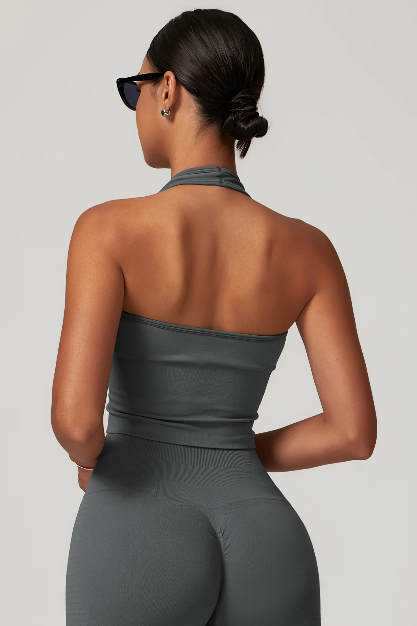 Stella Halter Top - Dark Gray (FINAL SALE) - Image 2